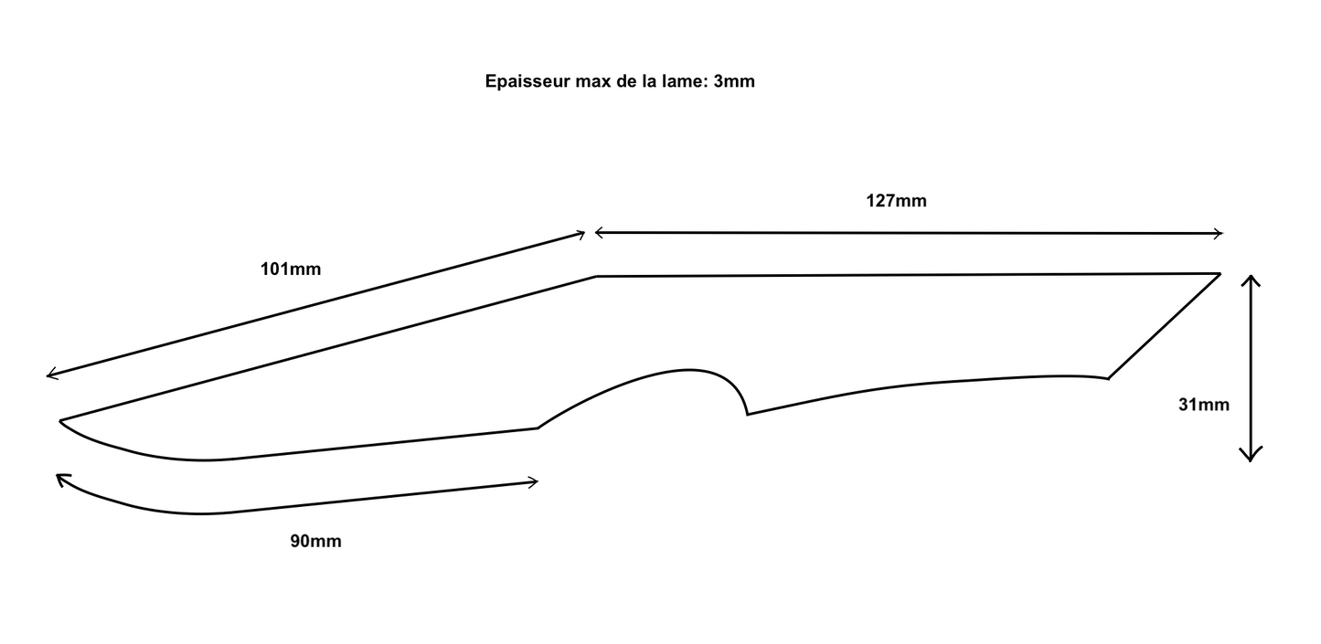 Edge Of Space folding Damas and Ironwood