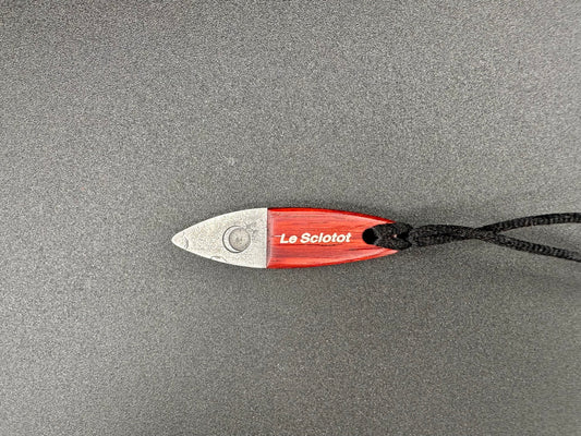 Le Sciotot pendentif Inox et Padouk