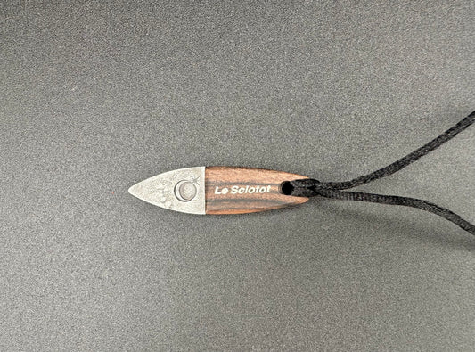 Le Sciotot pendentif Inox et Noyer
