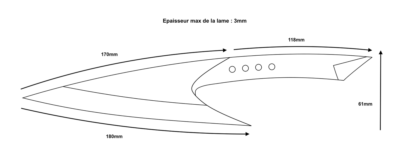 Couteau de chef Starfleet