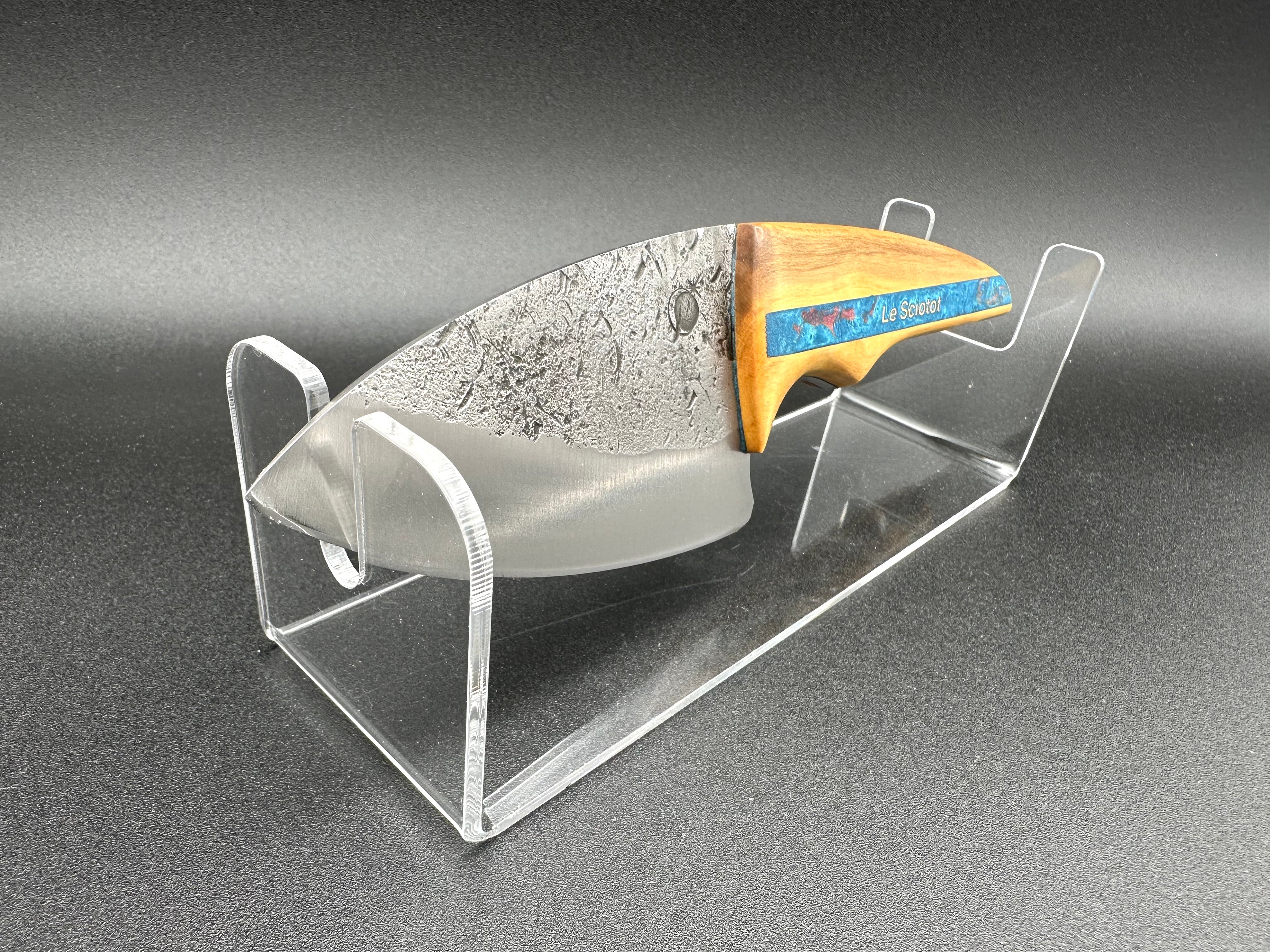 Le Sciotot Inox et loupe de Buis