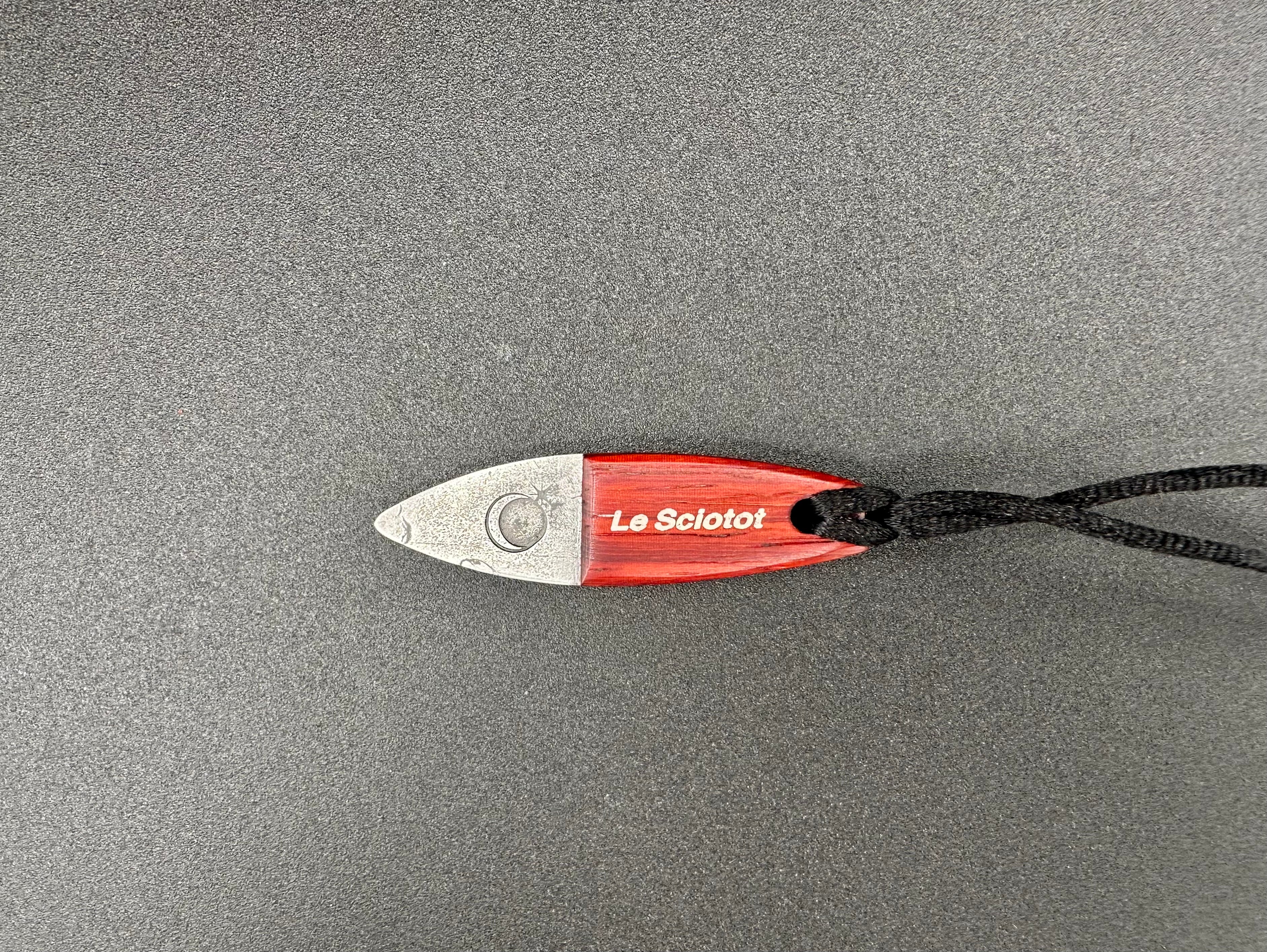 Le Sciotot pendentif Inox et Padouk