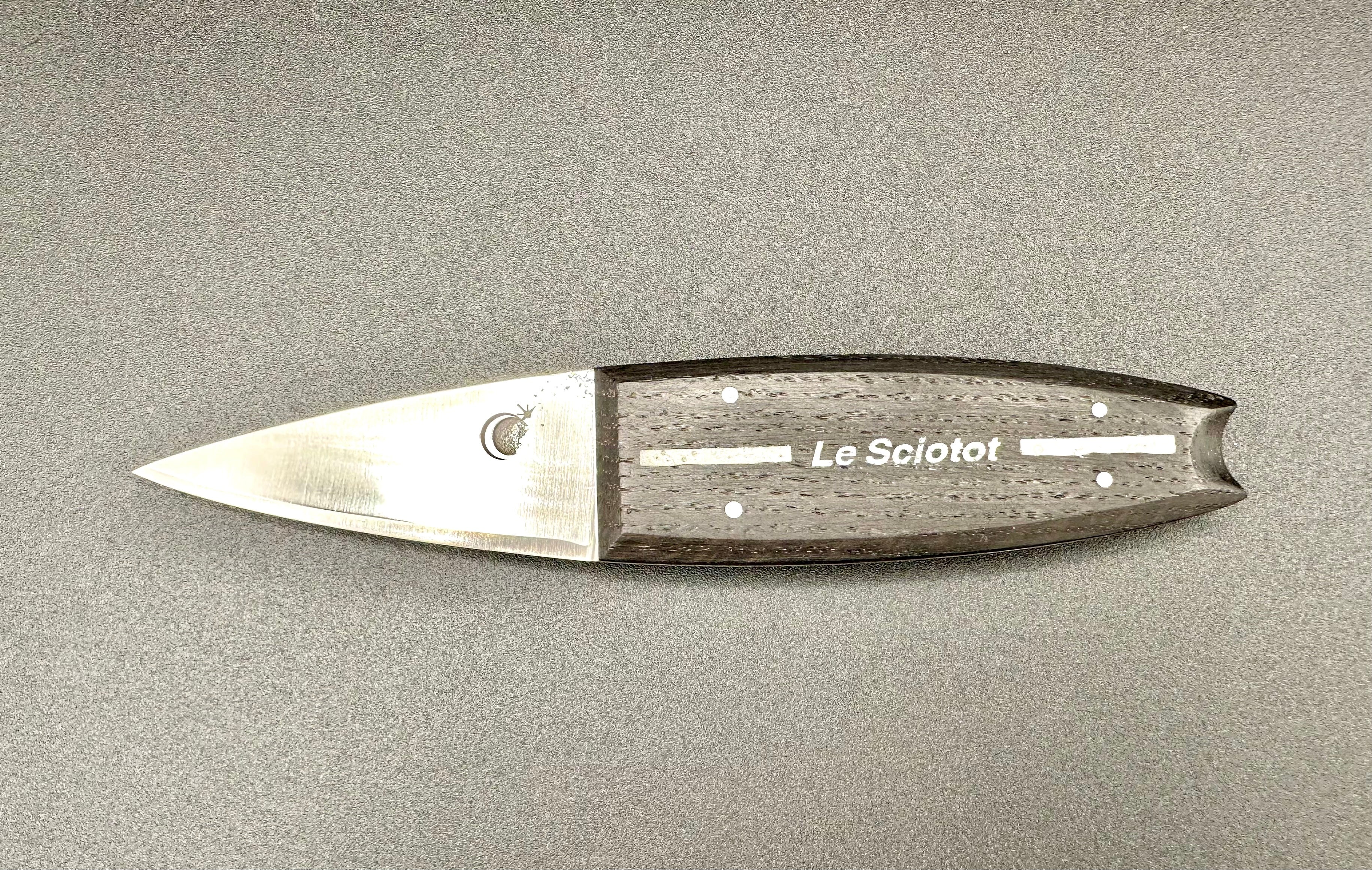 Le Sciotot couteau à huitres Inox et Morta