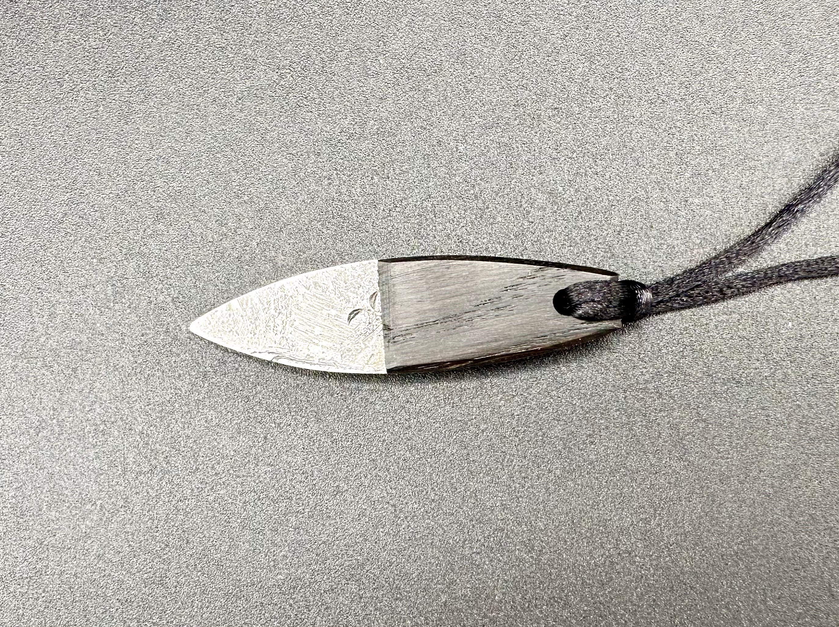 Le Sciotot pendentif Inox et Morta