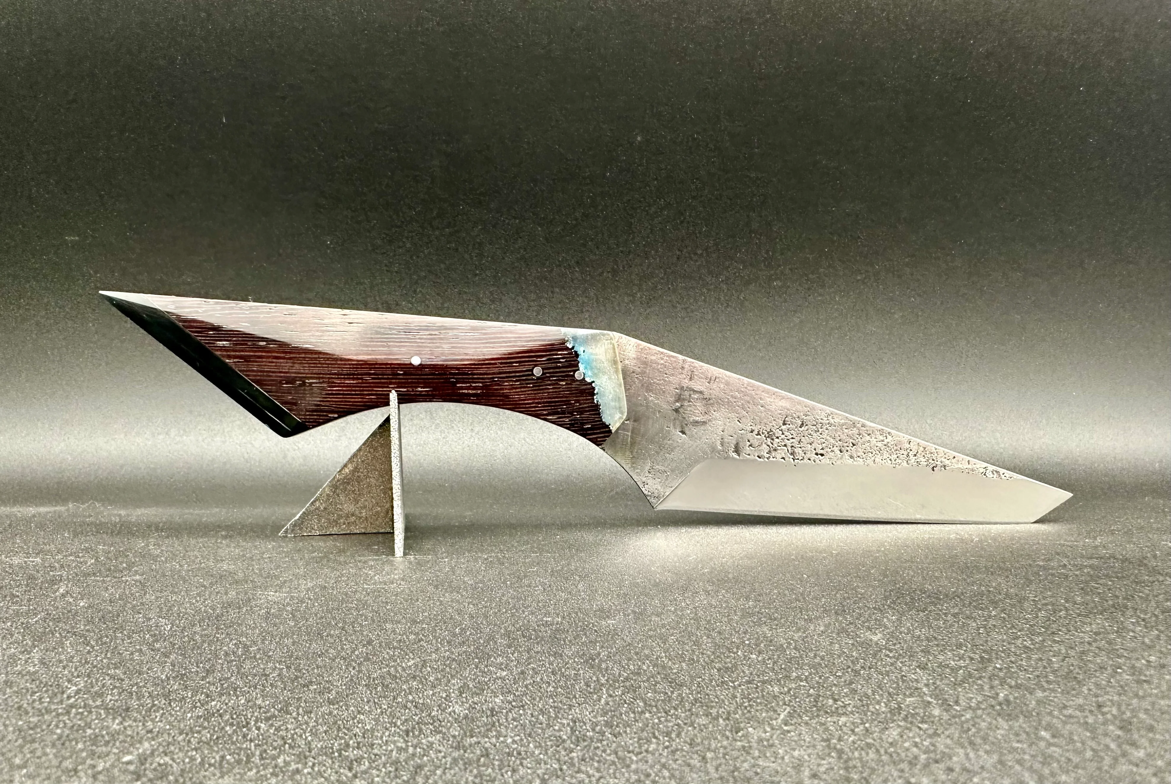 Cyber Edge inox et Wengé/Epoxy