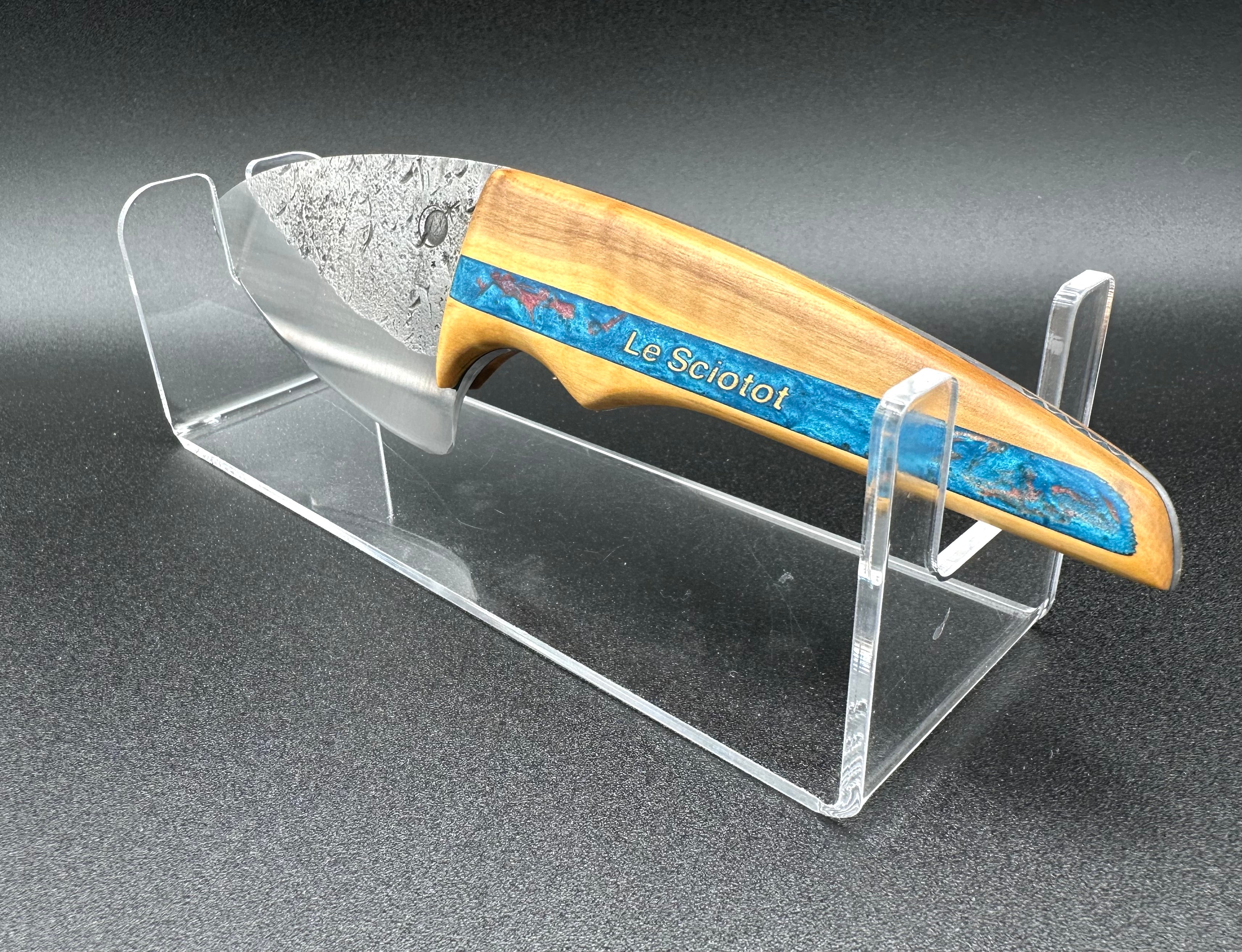 Le Sciotot Inox et loupe de Buis