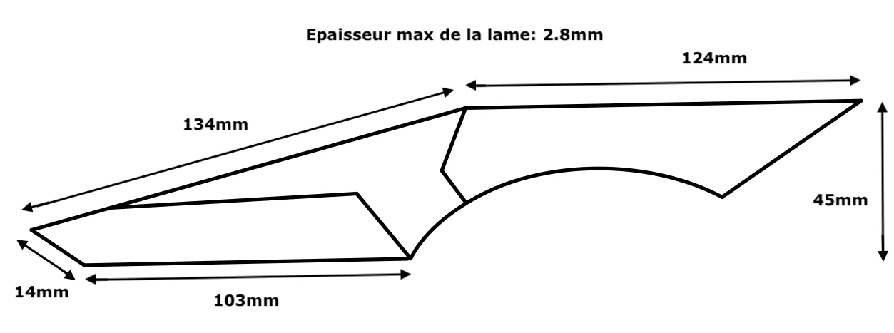 Cyber Edge inox et Wengé/Epoxy
