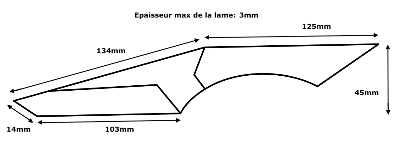 Cyber Edge inox et Morta/Epoxy