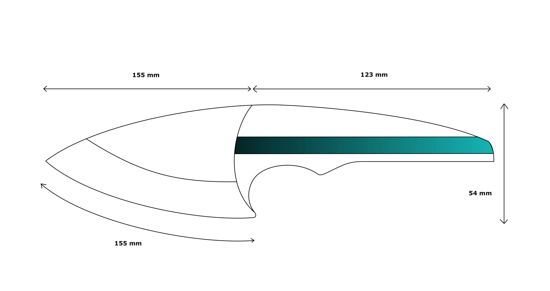 Le Sciotot "Longboard" Inox et Ferreol