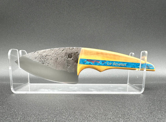 Le Sciotot Stainless Steel and Boxwood burl