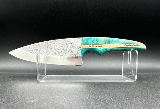 Le Sciotot “Longboard” Stainless Steel and Maple burl