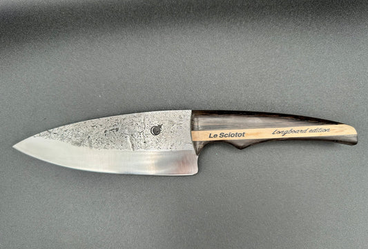 Le Sciotot “Longboard” stainless steel and bog Oak