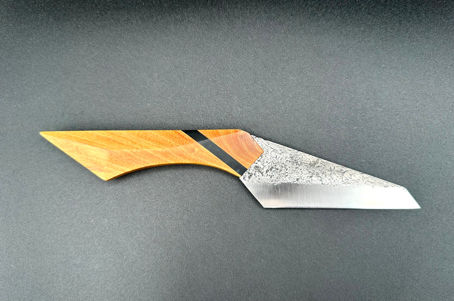 Cyber Edge stainless steel and Acacia