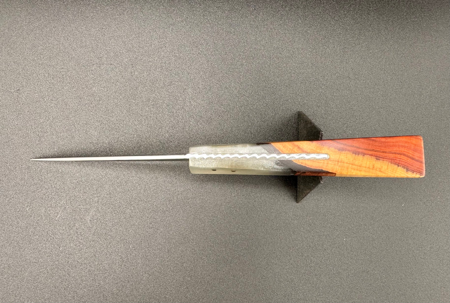 Edge Of Space Stainless steel and Yew wood/Epoxy