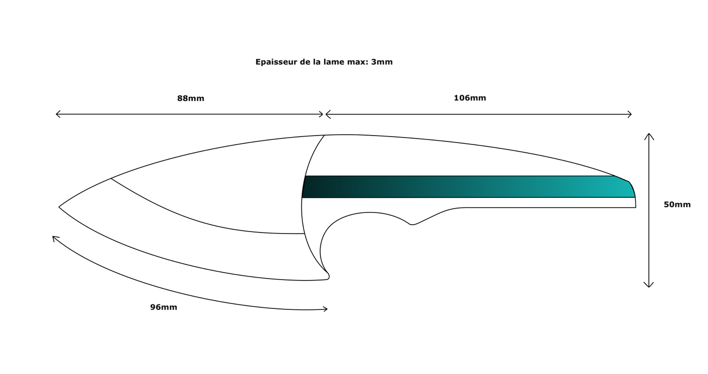 Le Sciotot Inox et Bouleau Madré